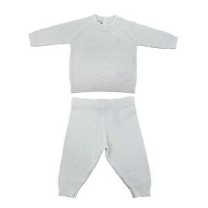 Jack Wills Baby Pointelle Loungewear Set / Off White